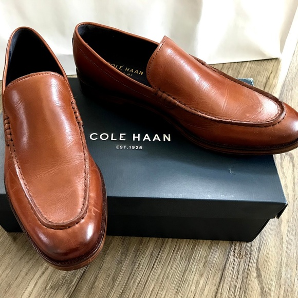 Men\'s Cole Haan Brown Leather Loafers main image 6